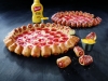 Hot Dog Stuffed Crust Pizza