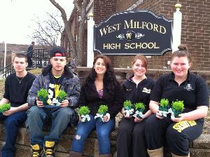 Students Bring Luck to Elderly