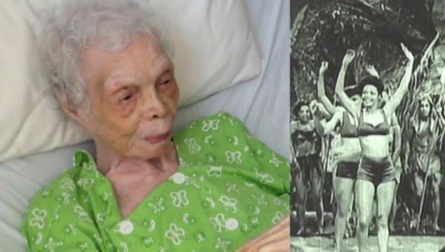 102-year-old woman sees herself dance for the first time