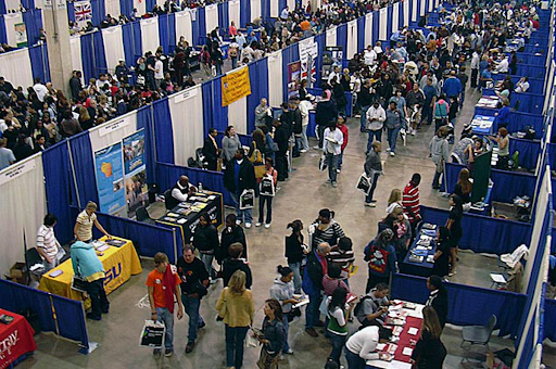 Students explore options at college fair