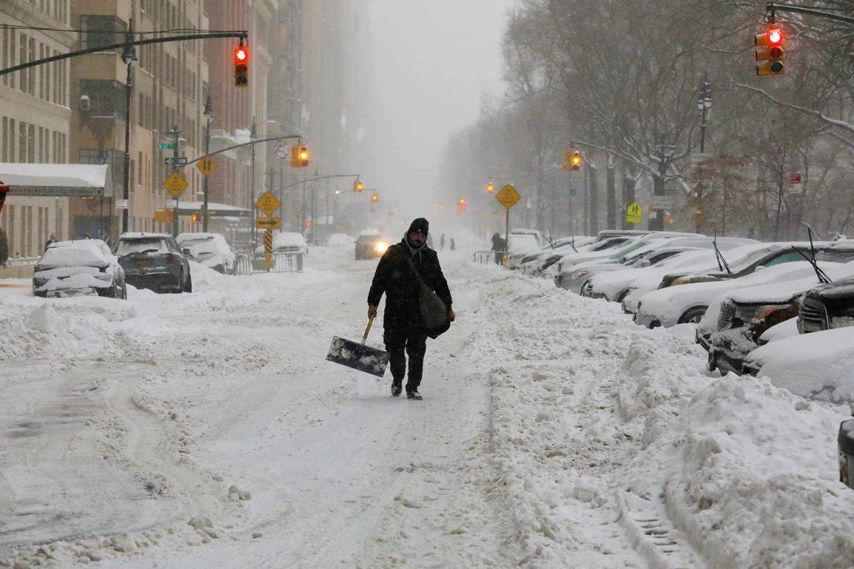 How can you prepare for a snowstorm?