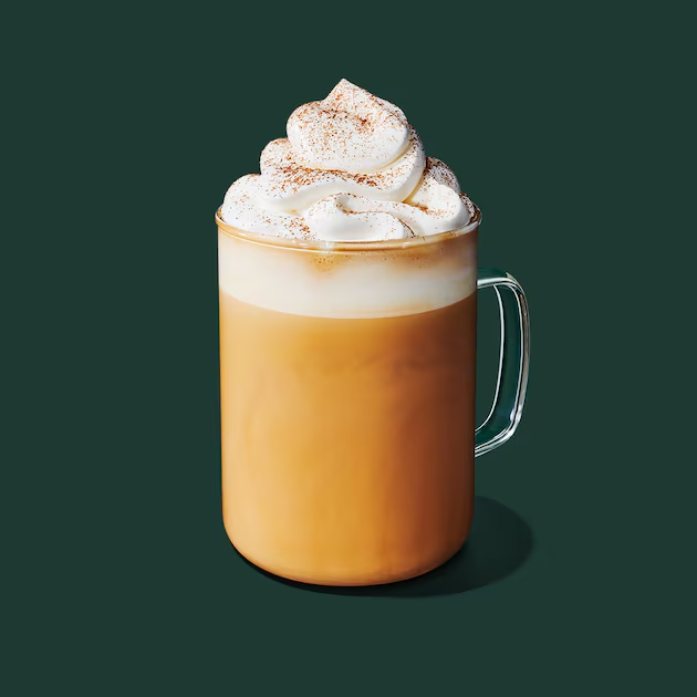 This is a pumpkin spice latte