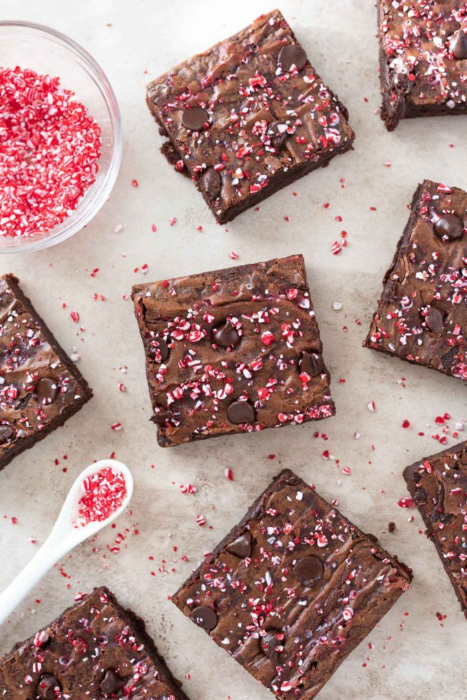 Add some holiday cheer to your brownies with this recipe